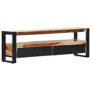 vidaXL Comodă TV, 120x30x40 cm, lemn masiv de acacia