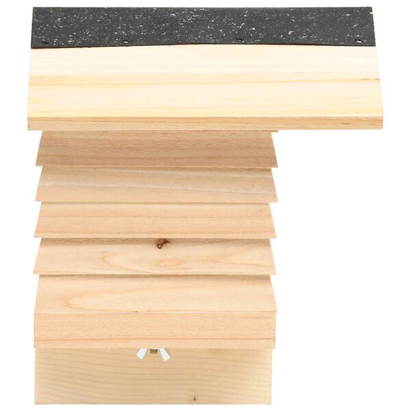 vidaXL Casă de albine, 22x20x20 cm, lemn masiv de brad