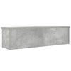 vidaXL Rafturi de bucătărie stivuibile 2 buc Beton Gri 50x15x16 cm