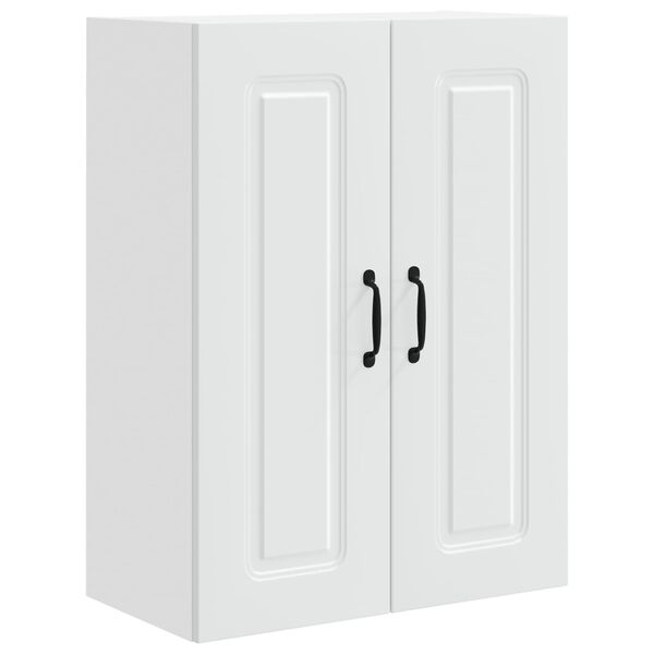 vidaXL Dulap de bucătărie Kalmar Alb 60 x 31 x 80 cm Lemn compozit