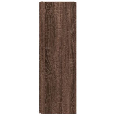 vidaXL Dulap colțar, stejar maro, 33x33x100 cm, lemn compozit