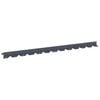 vidaXL Margine pentru gazon 30 pcs 102 x 4 x 4 cm Oțel Antracit