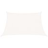 vidaXL P&acirc;nză parasolar, alb, 3/4x2 m, HDPE, 160 g/m&sup2;