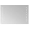 vidaXL Oglinda de baie cu LED, 60x40 cm