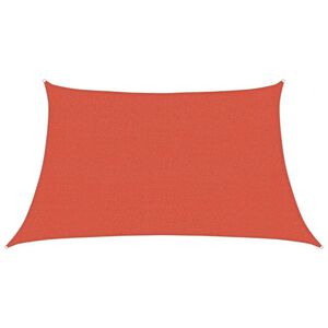 vidaXL P&acirc;nză parasolar, cărămiziu, 3/4x2 m, HDPE, 160 g/m&sup2;