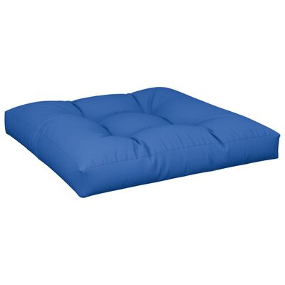 vidaXL Pernă pentru canapea din paleți, albastru, 80 x 80 x 12 cm