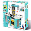 Smoby Bucătărie de jucărie XL Tefal Bubble 85x61,5x99 cm albastru
