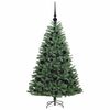 vidaXL Brad de Crăciun artificial cu ramuri articulare Verde 120 cm