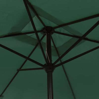 vidaXL Umbrelă de soare dreptunghiulară 200 x 300 cm, verde