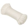 vidaXL Fr&acirc;nghie de lucru, Alb, 3 mm, 25 m, polipropilenă