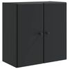 vidaXL Dulap montat pe perete Negru 59 x 31 x 60 cm Lemn prelucrat