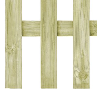 vidaXL Poartă de grădină, 170 x 120 cm, lemn de pin tratat