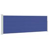 vidaXL Copertină laterală retractabilă terasă, albastru, 100x314 cm