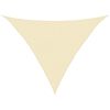 vidaXL Parasolar, crem, 2,5x2,5x3,5 m, HDPE, 160 g/m&sup2;