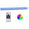 vidaXL Deversor de cascadă cu LED-uri RGB, 108 cm, oțel inoxidabil