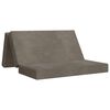 vidaXL Canapea Pat Pliabilă 140 x 67 x 45 cm Gri deschis