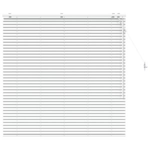 vidaXL Jaluzea venetiană Alb 140 x 130 cm 35 mm