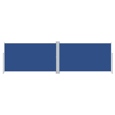 vidaXL Copertină laterală retractabilă, albastru, 180x600 cm