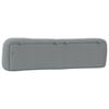 vidaXL Pernă tăblie de pat, Hvar, gri deschis, 200 cm, material textil