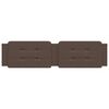 vidaXL Pernă pentru tăblie pat, Zadar, maro, 200 cm, piele artificială