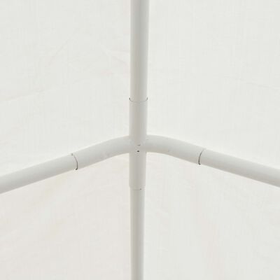 vidaXL Cort de depozitare, alb, 6 x 12 m, PE