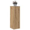 vidaXL Suport de plante stejar artizanal, 33x33x100 cm, lemn prelucrat