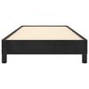 vidaXL Cadru de pat, negru, 80x200 cm, catifea