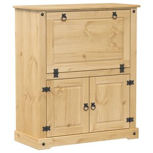 vidaXL Dulap de vinuri &bdquo;Corona&rdquo;, 97x45x114 cm, lemn masiv de pin
