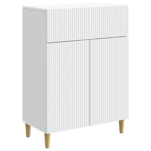 vidaXL Bufet cu sertar Alb 66 x 34,5 x 90 cm Lemn prelucrat