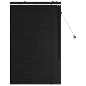 vidaXL Jaluzea venetiană Negru 90 x 130 cm 35 mm