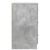 vidaXL Dulap de noapte Gri beton 38 x 38 x 66 cm Lemn compozit