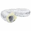 vidaXL Conductă de ventilație izolată, 6 m, &Oslash;10 cm, aluminiu