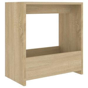 vidaXL Masă laterală, stejar Sonoma, 50x26x50 cm, PAL