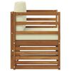 vidaXL Set de canapele de exterior Lemn de acacia solid și poliester