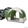 vidaXL Cort de tailgate cu plasă de protecție rezistent la apă Verde
