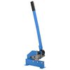 vidaXL Foarfecă cu p&acirc;rghie pentru metal, 200 mm, albastru