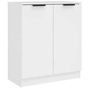 vidaXL Servantă, alb, 60x30x70 cm, lemn prelucrat