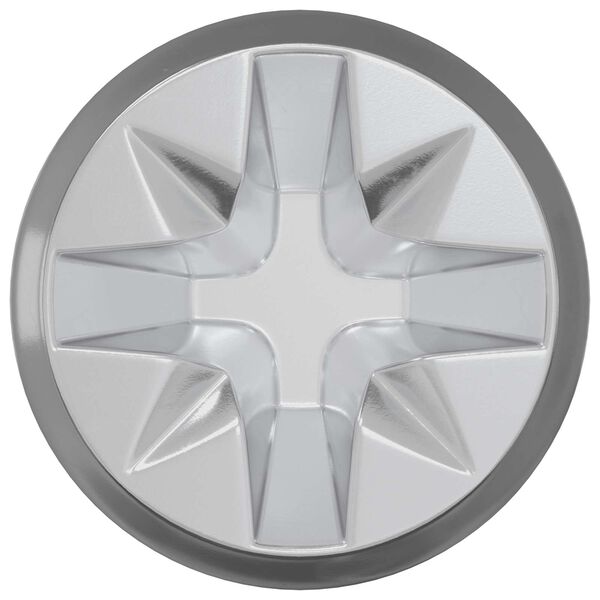 vidaXL Șurub pentru &Icirc;ncuietoare Cam 2 pcs Argintiu și Negru M6 x 40 mm