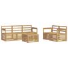 vidaXL Seturi de canapele Lemn Solid de Acacia