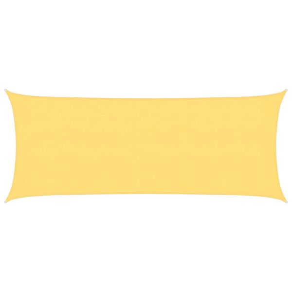 vidaXL Pânză parasolar, bej, 2x4,5 m, HDPE, 160 g/m²