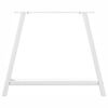 vidaXL Picioare de masă în formă de A, 2 buc., alb, 90x(72-73) cm, oțel