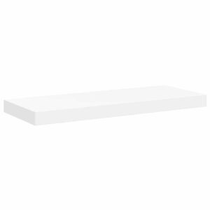 vidaXL Raft de perete suspendat, alb, 60x23,5x3,8 cm, MDF