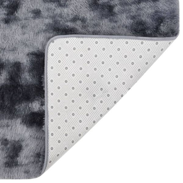 vidaXL Covor cu fir lung, antracit, 170x120 cm