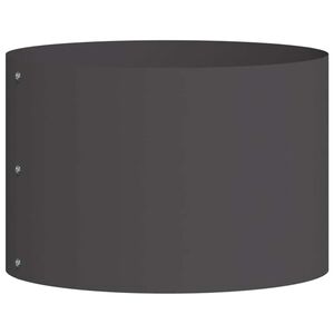 vidaXL Inele pentru vaze Negru 30 x 30 x 20 cm Oțel laminat la rece
