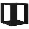 vidaXL Masă de cafea Stejar Negru 32 x 32 x 30 cm Lemn prelucrat