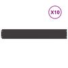 vidaXL Margine pentru gazon 10 buc. 15 x 103 cm Oțel laminat la rece