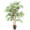 vidaXL Arbore din bambus artificial 730 de frunze 120 cm verde