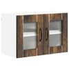 vidaXL Dulap de bucătărie 2 pcs Stejar fumuriu 60 x 31 x 40 cm