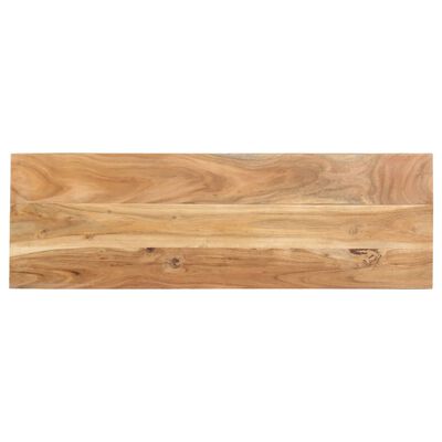 vidaXL Masă consolă, 110 x 35 x 75 cm, lemn masiv de acacia