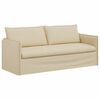 vidaXL Canapea 2 pcs Crem 196 x 82 x 85 cm țesătură